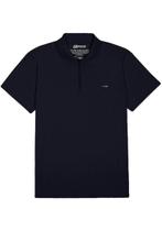 Camisa Polo Masculina Com Zíper Fico 00901-000156 Preta