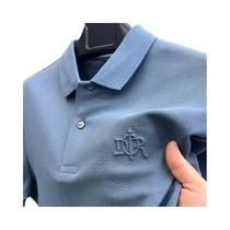 Camisa Polo Masculina De Alta Qualidade Em Algodão Puro, Manga Curta, Casual Para Negócios, Moda De