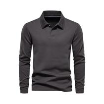 Camisa Polo Masculina De Luxo Com Bordado AIOPESON, Camisa Casual De Golfe Com Gola Reversível Camisa Polo Masculina De Luxo Com Bordado AIOPESON, Camisa Casual De Golfe Com Gola Reversível