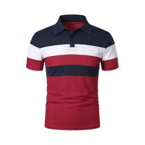 Camisa Polo Masculina de Luxo - Manga Curta, Gola Virada, Verão