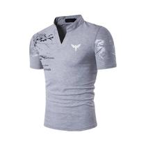 Camisa Polo Masculina De Manga Curta Confortável, Corte Regular, Moda Para Primavera E Verão, Camisa Polo Masculina De Manga Curta Confortável, Corte Regular, Moda Para Primavera E Verão,