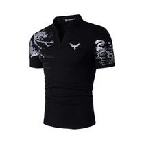 Camisa Polo Masculina De Manga Curta Confortável, Corte Regular, Moda Para Primavera E Verão, Camisa Polo Masculina De Manga Curta Confortável, Corte Regular, Moda Para Primavera E Verão,