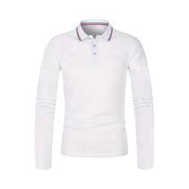 Camisa Polo Masculina De Manga Longa Casual Respirável Confortável Para Primavera E Outono Moda
