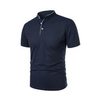 Camisa Polo Masculina de Verão - Manga Curta, Respirável e Leve