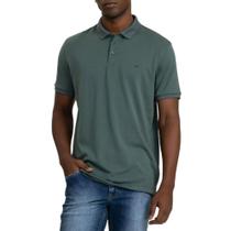 Camisa Polo Masculina Docthos Slim Verde Militar - 866960