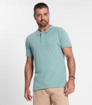 Camisa Polo Masculina Em Piquet Diametro Verde