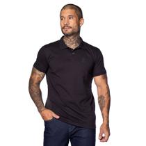 Camisa Polo Masculina Gangster Básica Preto Camisa Polo Masculina Gangster Básica Preto