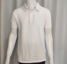 Camisa Polo Masculina Guilherme Baggio - Branca Camisa Polo Masculina Guilherme Baggio - Branca