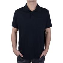 Camisa Polo Masculina Highstil Classic Fit Preta - HS5002