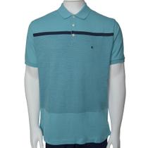 Camisa Polo Masculina Highstil Classic Fit Turquesa - HS1194