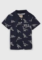 Camisa Polo Masculina Infantil Dinos Milon