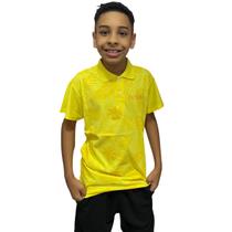 Camisa Polo Masculina Infantil Juvenil De Algodão Do 10 a 16