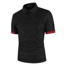 Camisa Polo Masculina Manga Curta - Cor Contrastante, Casual e Moderna