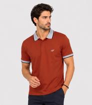 Camisa Polo Masculina Manga Curta Select Vermelho