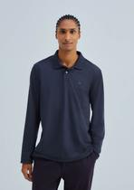 Camisa Polo Masculina Manga Longa Em Piquet - Hering Camisa Polo Masculina Manga Longa Em Piquet - Hering