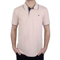 Camisa Polo Masculina MC Hering Rosa Claro - 036H8QEN