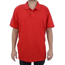 Camisa Polo Masculina MC Ogochi Plus Size Vermelha - 007000