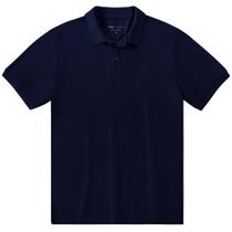 Camisa polo masculina meia malha clássica, manga curta 71472