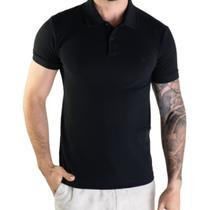 Camisa Polo Masculina Muscle Lisa Forum