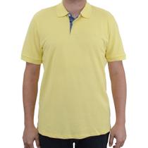 Camisa Polo Masculina Ogochi Essencial Slim Amarela - 0070 Camisa Polo Masculina Ogochi Essencial Slim Amarela - 0070