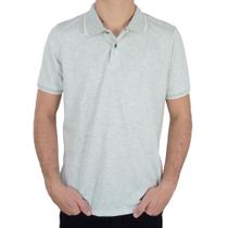 Camisa Polo Masculina Ogochi Slim Malha Verde Menta - 0075 Camisa Polo Masculina Ogochi Slim Malha Verde Menta - 0075