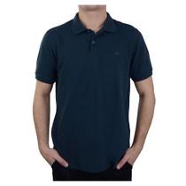 Camisa Polo Masculina Ogochi Slim Piquet Marinho - 007520