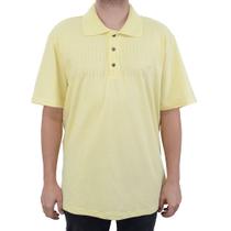 Camisa Polo Masculina Olho Fatal Plus Size Amarela - 1002