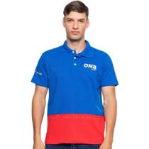 Camisa Polo Masculina Onbongo Piquet Especial Azul Royal ON313