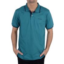 Camisa Polo Masculina Pierre Cardin Verde - 701140