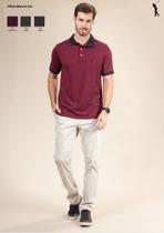 Camisa Polo Masculina Plus Size 2x2