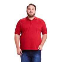 Camisa Polo Masculina Plus Size