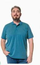 Camisa Polo Masculina Plus You Size Piquet G4 ao G6