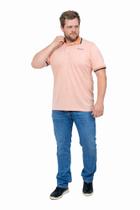 Camisa Polo Masculina Plus You Size Piquet Recilent G3 ao G6