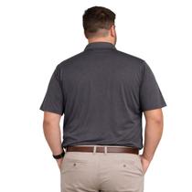 Camisa Polo Masculina Poliamida Elastano Premium Cor:ChumboTamanho:P Camisa Polo Masculina Poliamida Elastano Premium Cor:ChumboTamanho:P