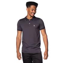 Camisa Polo Masculina Polo Team Manga Curta Preto