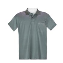 Camisa polo masculina premium algodão tractor com bolso