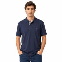 Camisa Polo Masculina Sallo Slim Fit Pérgula Marinho 0084 - Marinho EXG Camisa Polo Masculina Sallo Slim Fit Pérgula Marinho 0084 - Marinho EXG