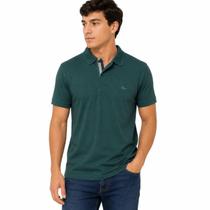 Camisa Polo Masculina Sallo Slim Fit Pérgula Verde 0084 - Verde EXG Camisa Polo Masculina Sallo Slim Fit Pérgula Verde 0084 - Verde EXG