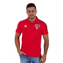 Camisa Polo Masculina São Paulo Vermelho 2020