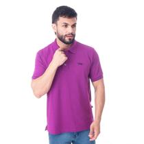 Camisa Polo Masculina Texas Farm - Cpm005 - Roxo