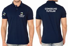 Camisa Polo Masculino CONSELHO TUTELAR Bordado Mod2 - Tecido Piquet Camisa Polo Masculino CONSELHO TUTELAR Bordado Mod2 - Tecido Piquet
