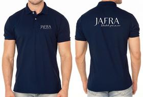 Camisa Polo Masculino Jafra Bordado Tradicional e Baby Look Camisa Polo Masculino Jafra Bordado Tradicional e Baby Look