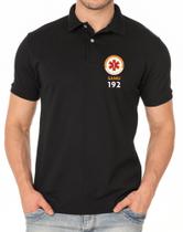 Camisa Polo Masculino SAMU 192 Bordado - Tecido Piquet 50% Algodão 50% Poliéster Camisa Polo Masculino SAMU 192 Bordado - Tecido Piquet 50% Algodão 50% Poliéster