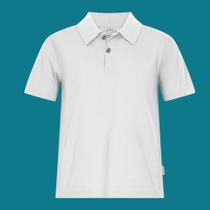 Camisa Polo Menino Alakazoo Algodão Branco Camisa Polo Menino Alakazoo Algodão Branco