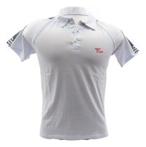 Camisa Polo Mitsubishi Cup 2022 Masculina Branca Original Camisa Polo Mitsubishi Cup 2022 Masculina Branca Original