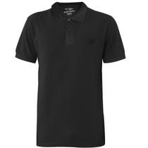 Camisa Polo Mormaii Logo Bordado Preta