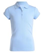 Camisa polo Nautica Girls, uniforme escolar, manga curta, 5 anos Camisa polo Nautica Girls, uniforme escolar, manga curta, 5 anos