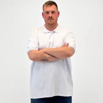 Camisa Polo Ogochi Básica Manga Curta Plus Size Masculina