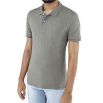 Camisa Polo Ogochi Manga Curta Slim Essencial Básica Algodão