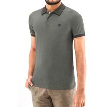 Camisa Polo Ogochi Masculina Manga Curta Slim Piquet